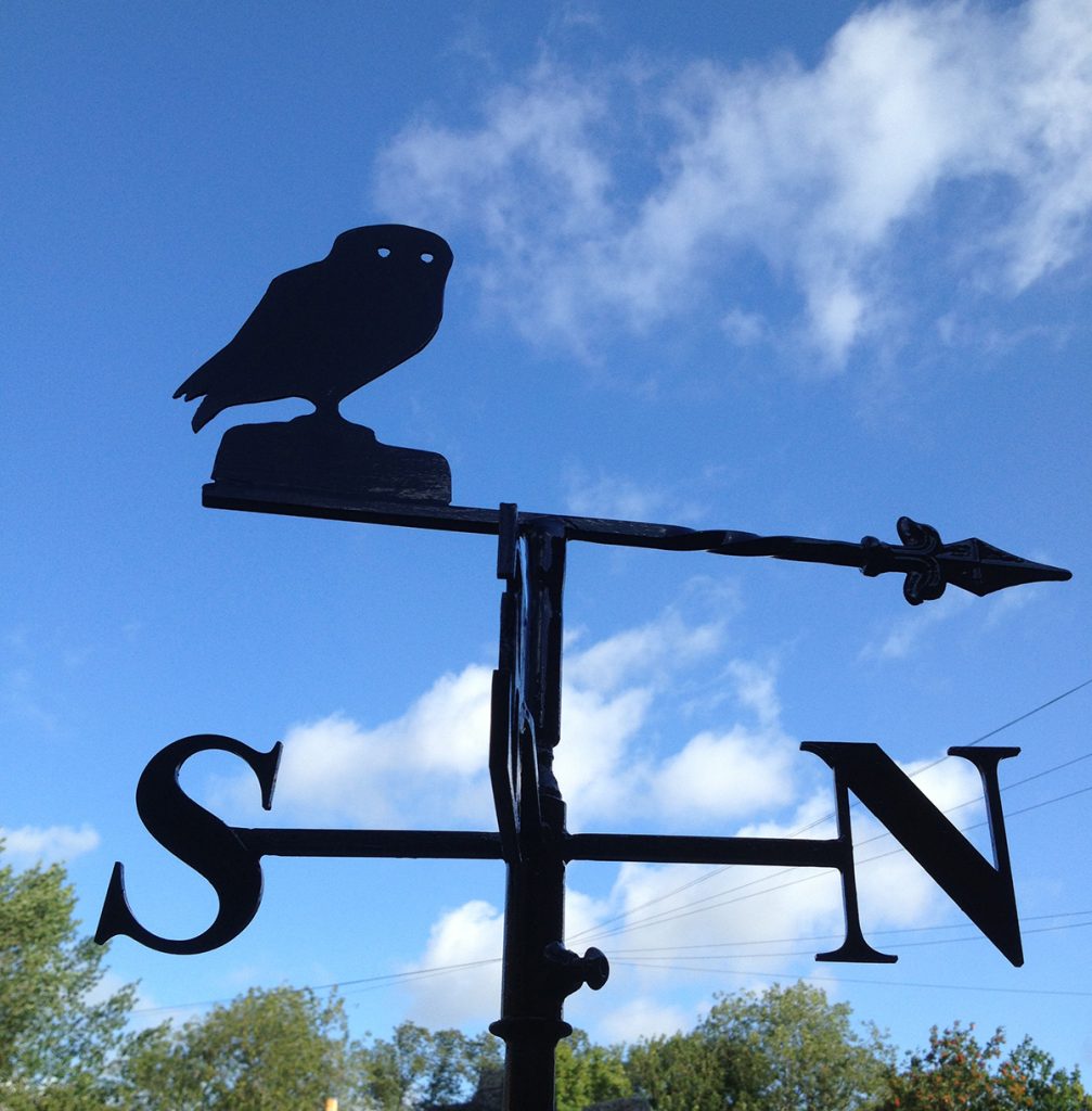 All Breeds of Owl Weathervane Chris Clarke Weathervanes Online UK