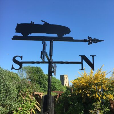 Convertible Car Weathervane
