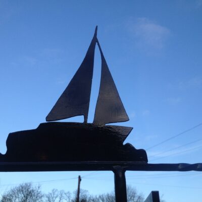 Sailing Boat Weathervane