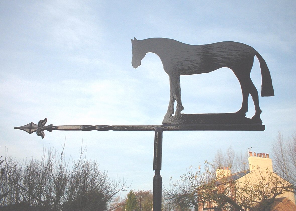 Handmade Farrier & Horse Weathervane Blacksmith Very High Quality 