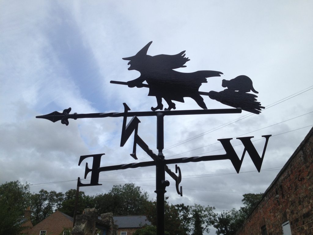 Witch Weathervane Chris Clarke Weathervanes Online UK