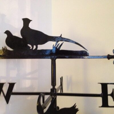 2 Pheasants Weathervane