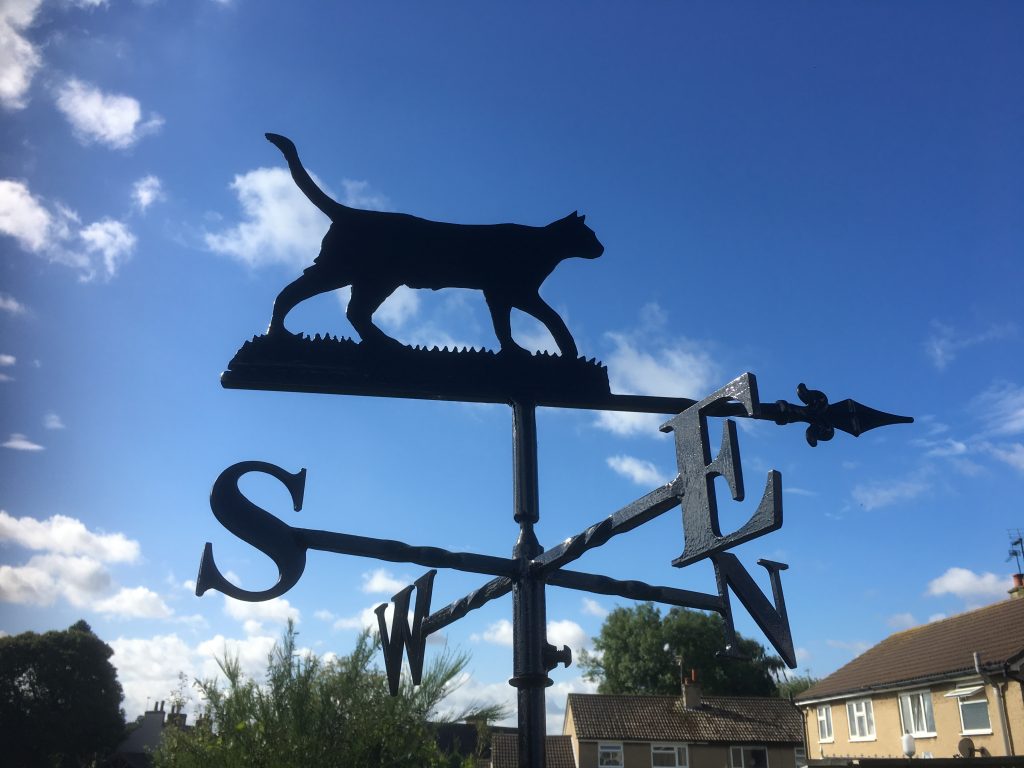 Walking Cat Weathervane Chris Clarke Weathervanes Online UK