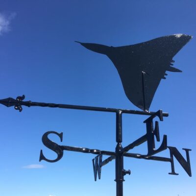 Vulcan weathervane