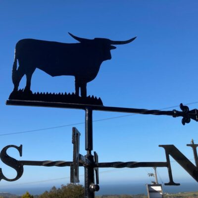 Long Horned Cow or Bull Weathervane