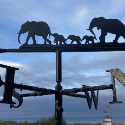 Elephant Weathervane