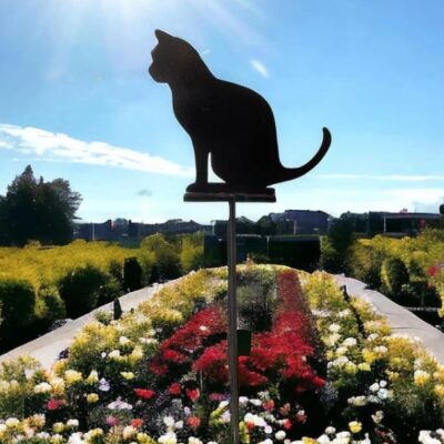 Cat Garden Stake