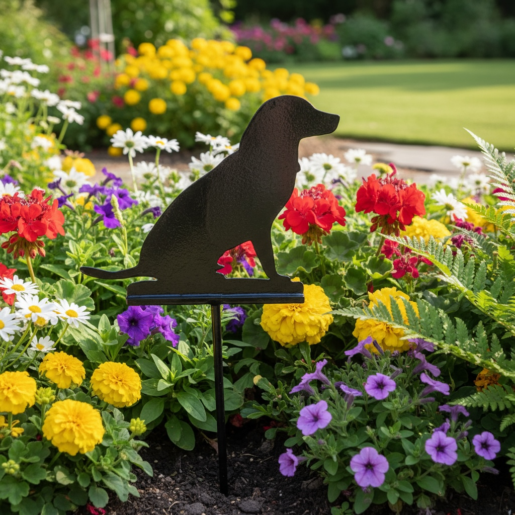 Dog Garden Stake