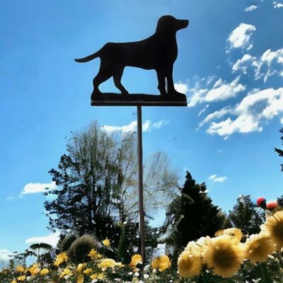 Dog Garden Stake Labrador